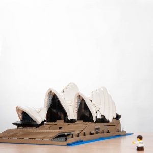 LEGO Sydney Opera House 10234 - Voorzijde van de set